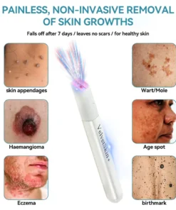 QIAWI™ All-in-One CO₂ Laser Eraser Pen Removes Moles, Warts, Skin Flaws Pigmentation