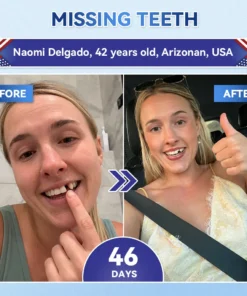 QIAWI® Tideglusib Fast‑Dissolving Tooth & Gum Repair Oral Strips