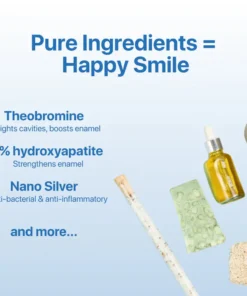 QIAWI Fluoride-Free Hydroxyapatite Tooth Armor Essence & Enamel Repair