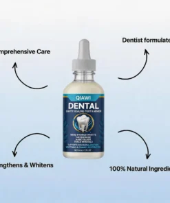 QIAWI Fluoride-Free Hydroxyapatite Tooth Armor Essence & Enamel Repair