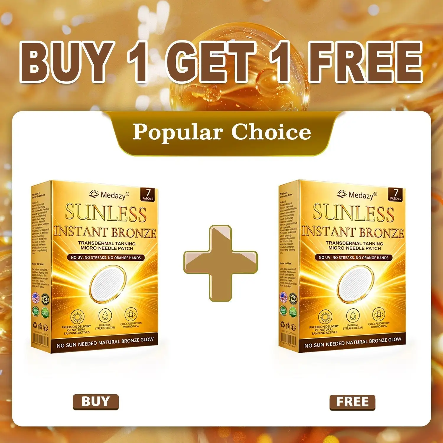 QIAWI™ Sun-Free Golden Bronze Glow