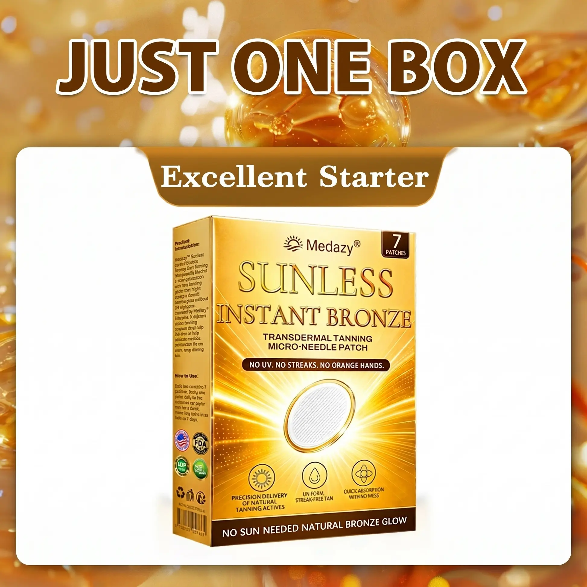 QIAWI™ Sun-Free Golden Bronze Glow
