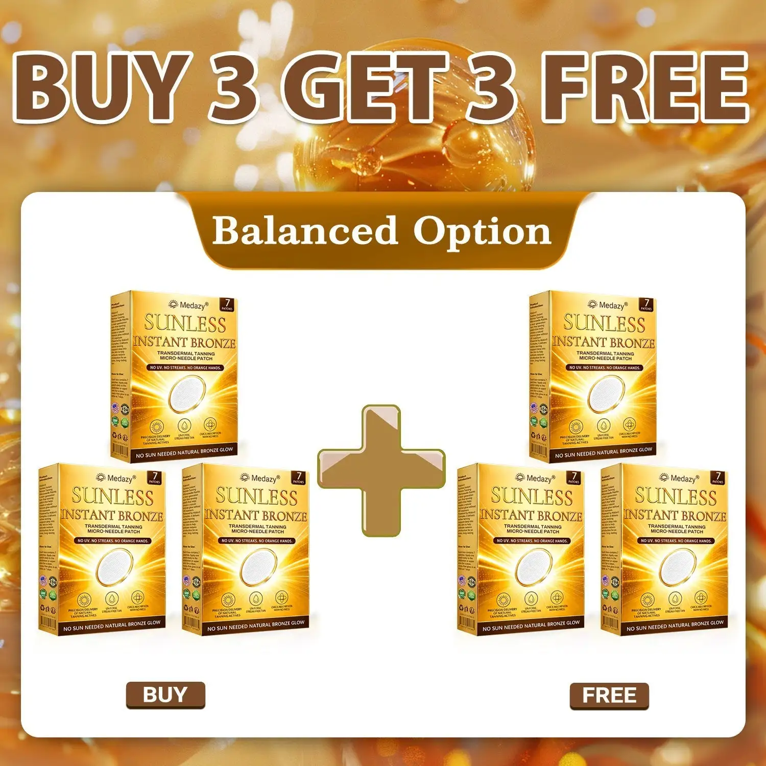 QIAWI™ Sun-Free Golden Bronze Glow