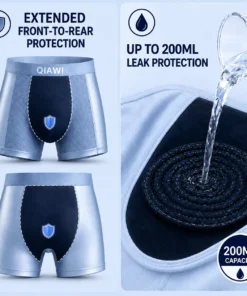 QIAWI™ Premium Leakproof Bamboo Ice Silk Boxer