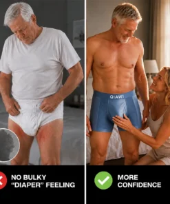 QIAWI™ Premium Leakproof Bamboo Ice Silk Boxer