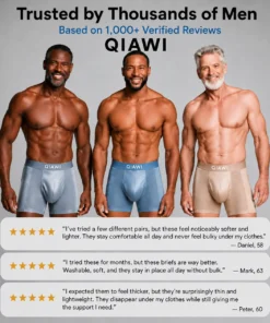 QIAWI™ Premium Leakproof Bamboo Ice Silk Boxer